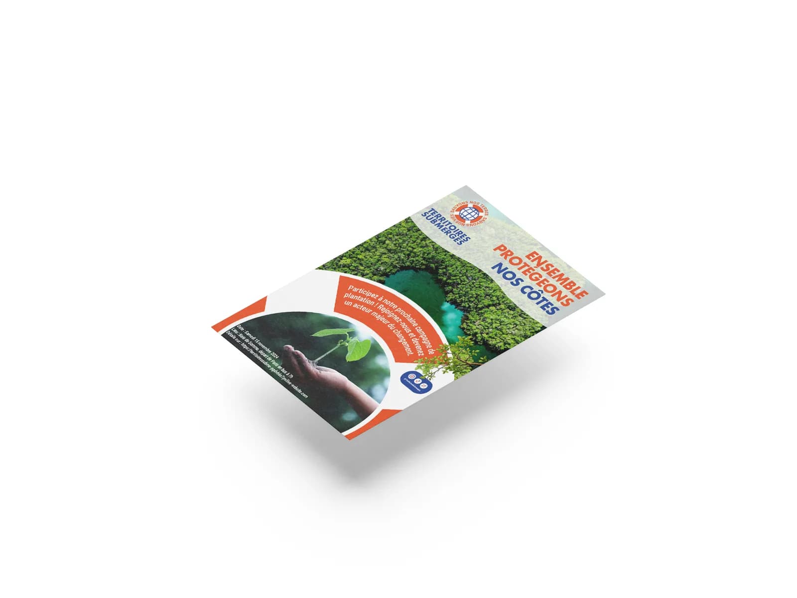Flyer du projet Territoires submergés